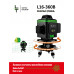 Профессиональный Лазерный уровень (нивелир) LT L16-360B 4D 16 линий + штанга 3.6 метра + тренога 1.5 метра УСИЛЕННАЯ