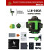 Профессиональный Лазерный уровень (нивелир)LT L16-360A 4D 16 линий +штанга 3.6м в потолок